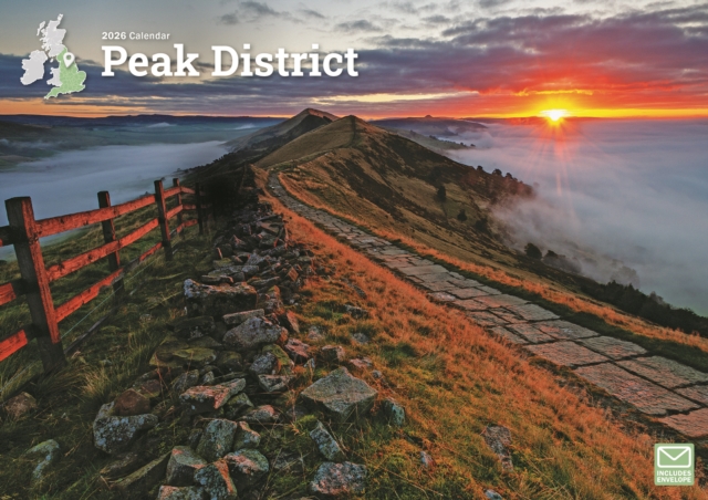 Peak District A4 Calendar 2026