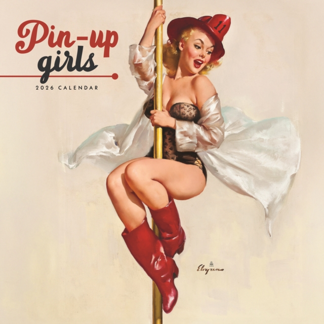 Pin Up Girls Square Wall Sunday Start Ca