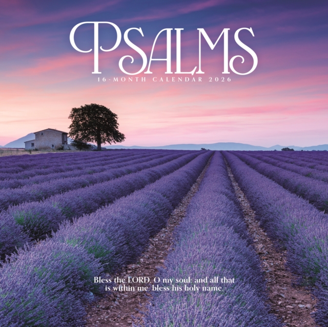 Psalms Square Wall Sunday Start Calendar