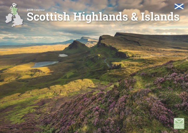 Scottish Highlands Islands A4 Calendar 2