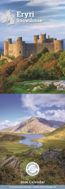 Snowdonia Slim Calendar 2026