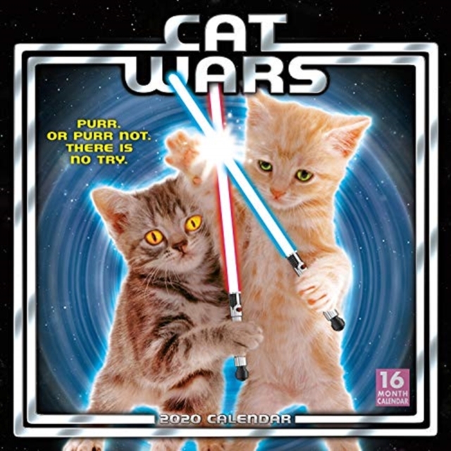 Cat Wars 2020 Square Wall Calendar