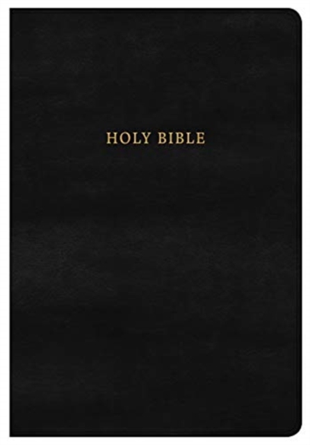 NKJV Super Giant Print Reference Bible, Classic Black LeatherTouch