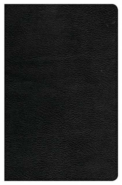 CSB Ultrathin Reference Bible, Black Genuine Leather