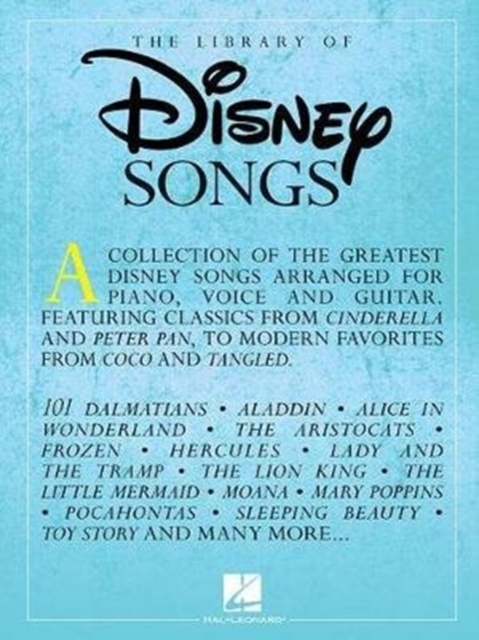 Library Of Disney Songs (PVG)