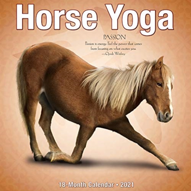 Horse Yoga 2021 Wall Calendar