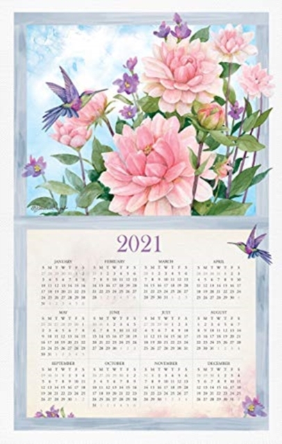Nature's Palette 2021 Calendar Towel