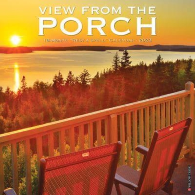 Porch View 2023 Wall Calendar