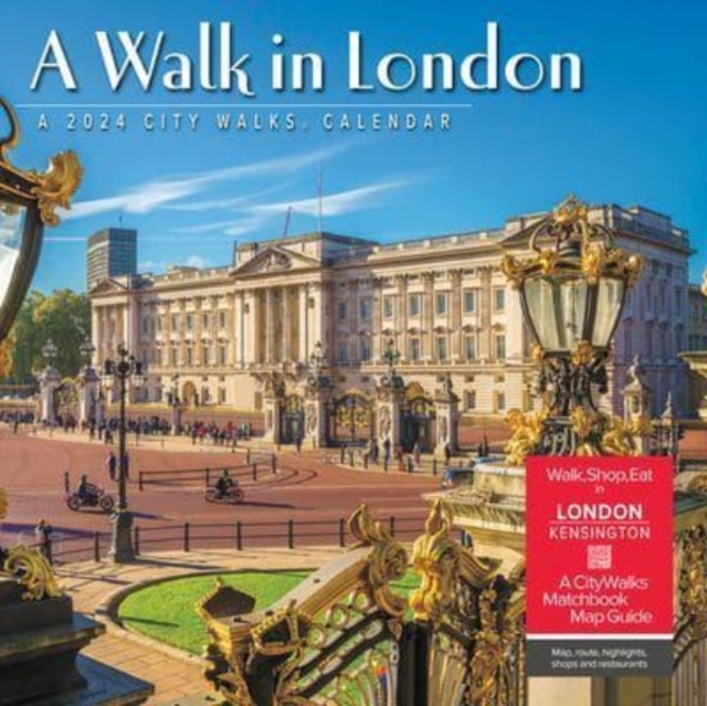 Walk in London 2024 12 X 12 Wall Calendar