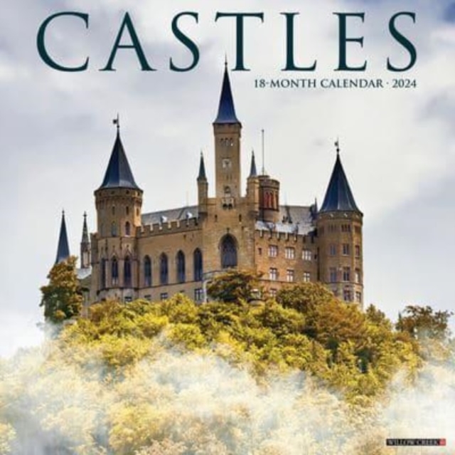 Castles 2024 12 X 12 Wall Calendar