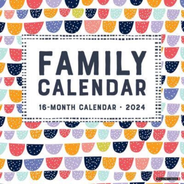 Family Planner 2024 12 X 12 Wall Calendar