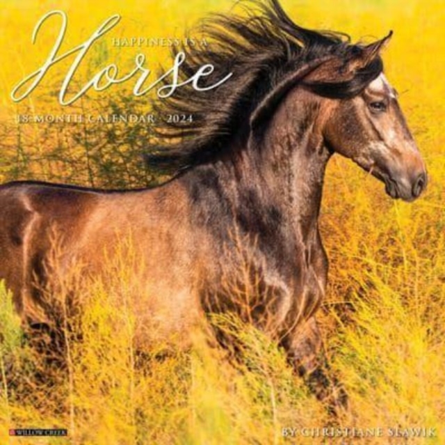 Happiness Is a Horse 2024 12 X 12 Wall Calendar