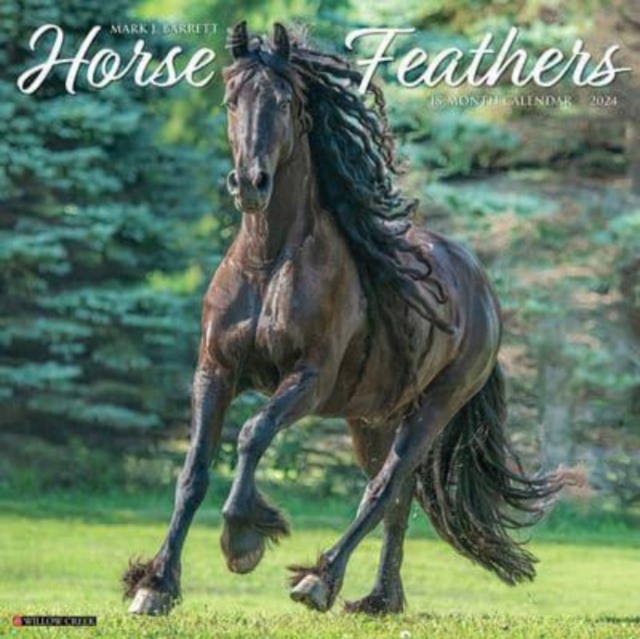 Horse Feathers 2024 12 X 12 Wall Calendar