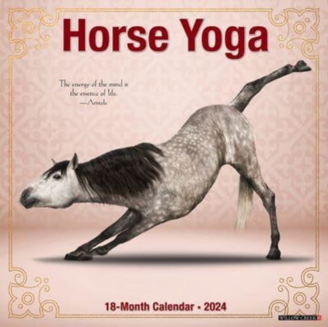 Horse Yoga 2024 12 X 12 Wall Calendar