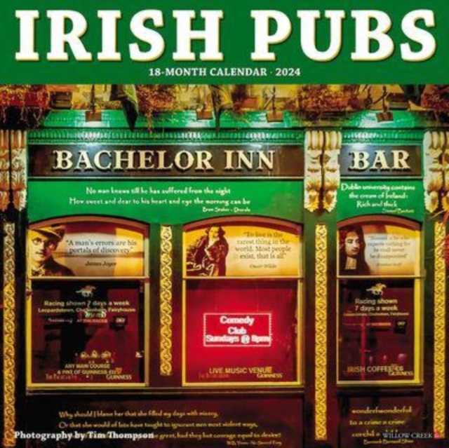 Irish Pubs 2024 12 X 12 Wall Calendar