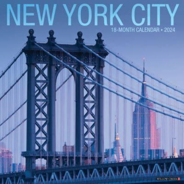 New York City 2024 12 X 12 Wall Calendar