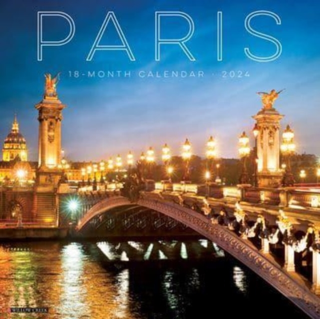 Paris 2024 12 X 12 Wall Calendar