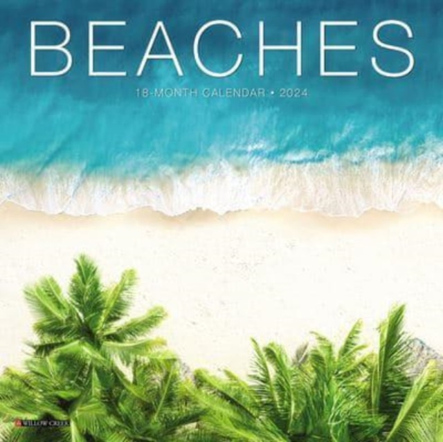 Beaches 2024 7 X 7 Mini Wall Calendar