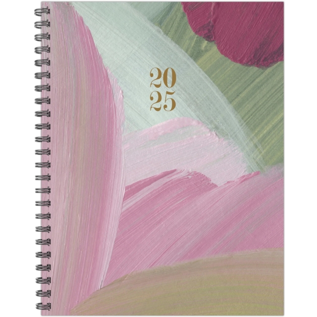 Abstract Art 2025 8.5 X 11 Softcover Weekly Planner