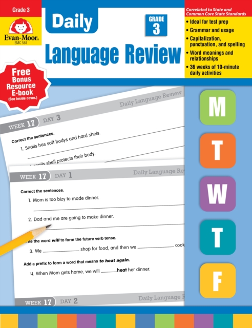 Daily Language Review Grade 3 Te