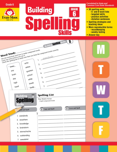 Building Spelling Skills Grade 6+ Te