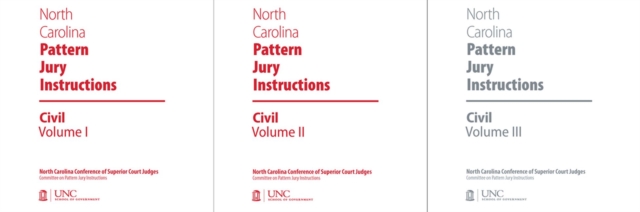 North Carolina Pattern Jury Instructions for Civil Cases, 2019 Edition