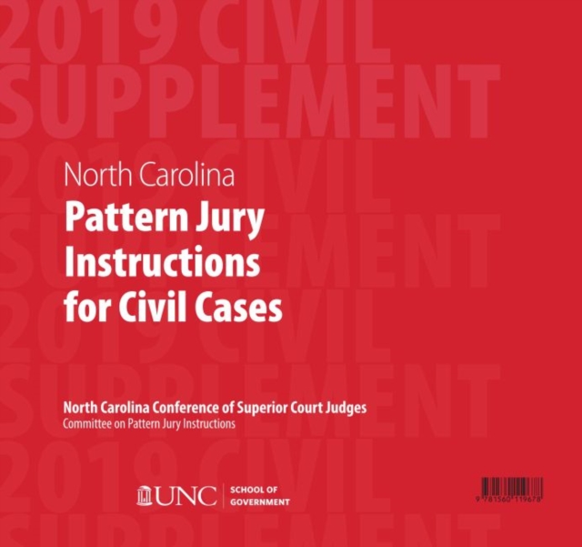 June 2019 Supplement to North Carolina Pattern Jury Instructions for Civil Cases