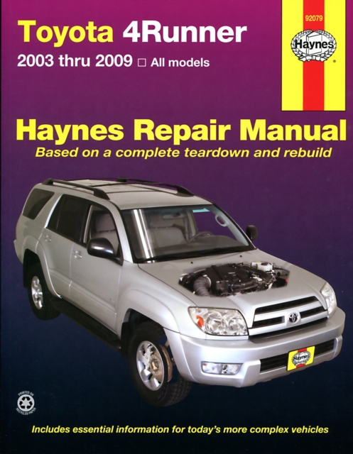 Toyota 4Runner 2003 To 2009
