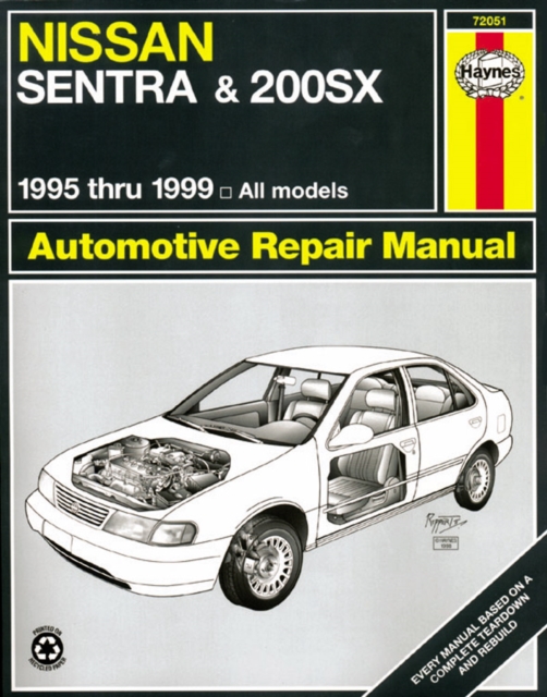 Nissan Sentra & 200SX all models (1995-2006) Haynes Repair Manual (USA)