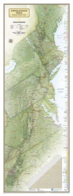 Appalachian Trail Reference Map - Boxed