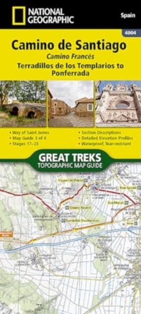 Camino de Santiago - Camino France Map 3 of 4