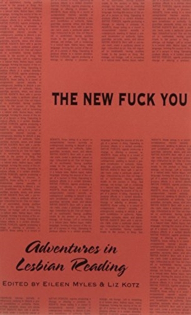 New Fuck You - Adventures in Lesbian Reading