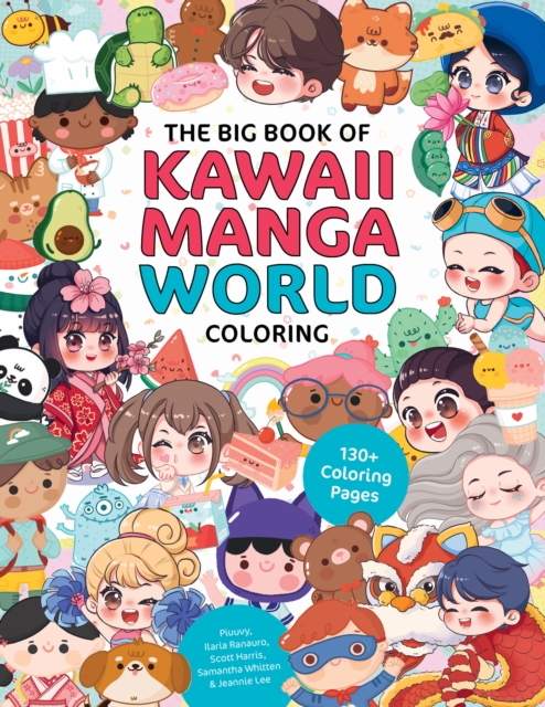 The Big Book of Kawaii Manga World Coloring