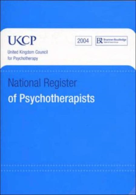 National Register of Psychotherapists 2004