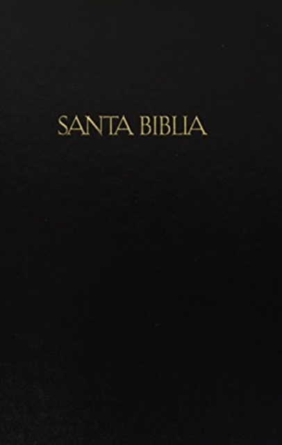 RVR 1960/KJV Biblia Bilingue Letra Grande, negro tapa dura