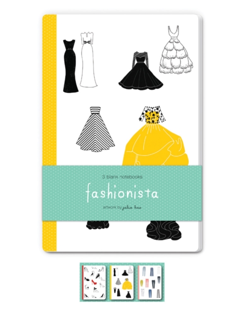 Fashionista Blank Notebooks