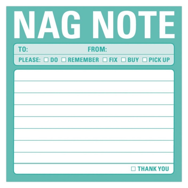 Knock Knock Nag Note Sticky Notes