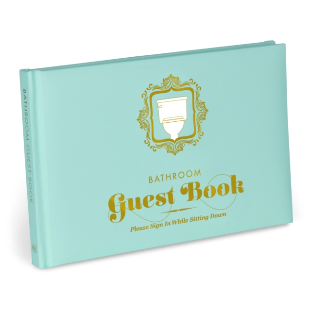 Knock Knock Bathroom Guest Book