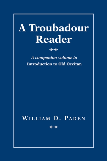 A Troubadour Reader