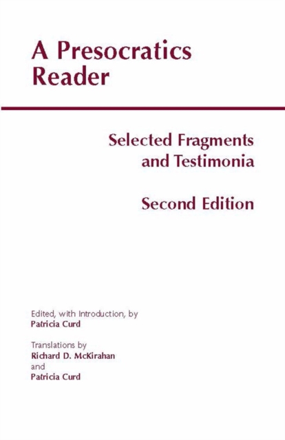 Presocratics Reader