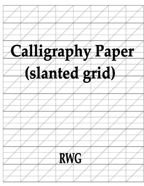 Calligraphy Paper (slanted grid)
