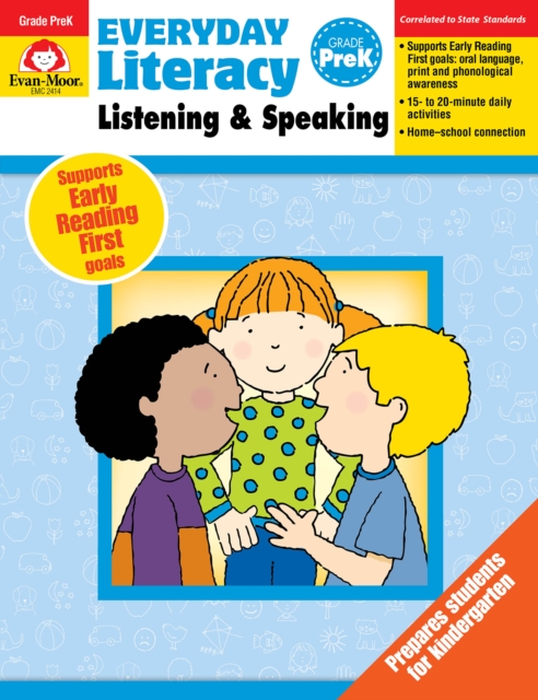 Everyday Lit Listen & Speak,G Pk T.E.