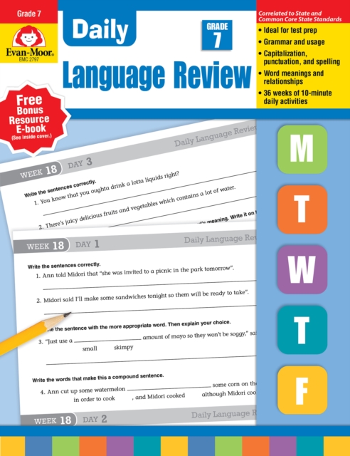 Daily Language Review, Grade 7 Te