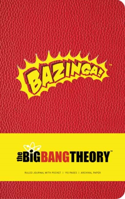 Big Bang Theory Hardcover Ruled Journal