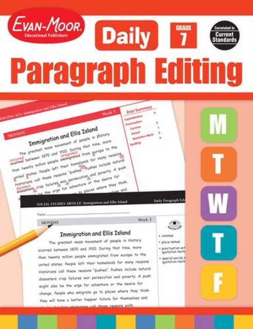 Daily Paragraph Editing Grade 7 Te