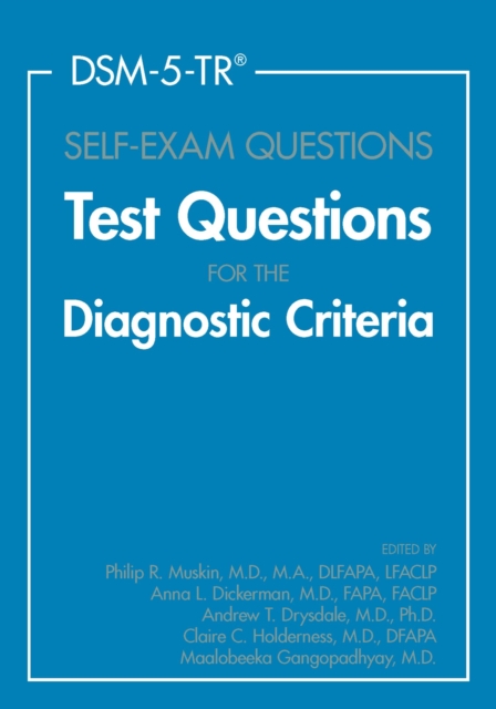 DSM-5-TR® Self-Exam Questions