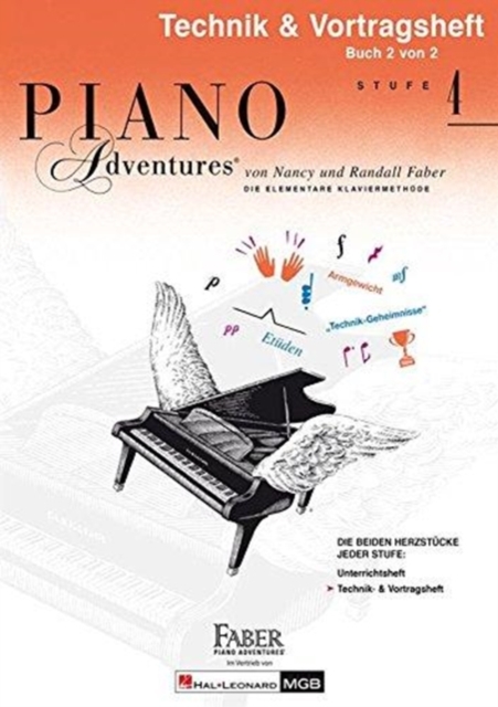 PIANO ADVENTURES TECHNIK VORTRAGSHEFT 4