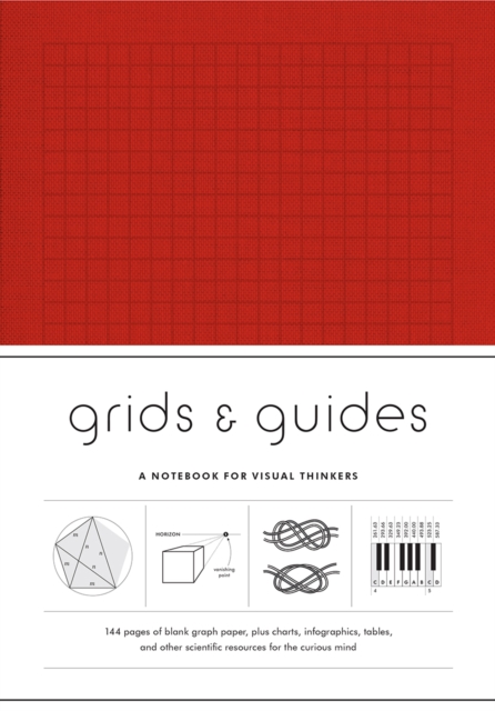 Grids & Guides (Red) Notebook