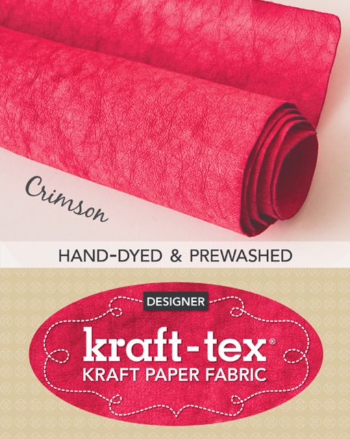 kraft-tex (R) Roll Crimson Hand-Dyed & Prewashed