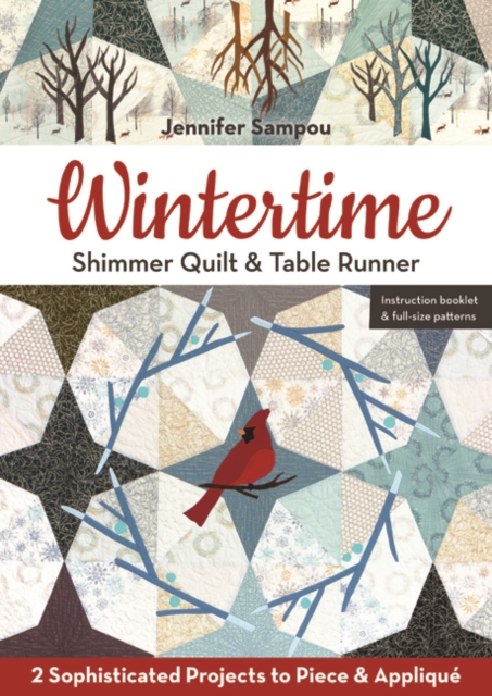 Wintertime Shimmer Quilt & Table Runner